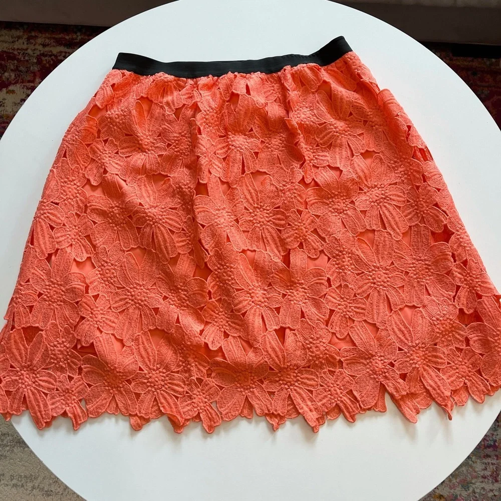 Xhilaration for Target Coral Midi Skirt
